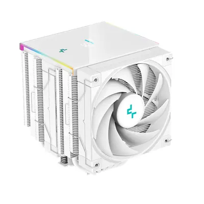 DeepCool CPU Cooler - AK620 DIGITAL SE WH (28 dB; max, 117,21 m3/h; 4pin csatlakozó, 6 db heatpipe, 2x12cm, PWM, RGB) – 2. kép