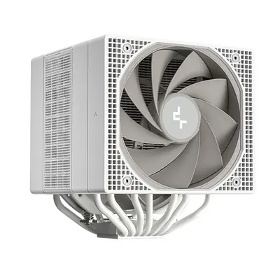 DeepCool CPU Cooler - ASSASSIN IV WH (max. 20,5dB; max. 134,39 m3/h; 4pin PWM; 7 db heatpipe, 1x12cm, 1x14cm, fehér) – 2. kép