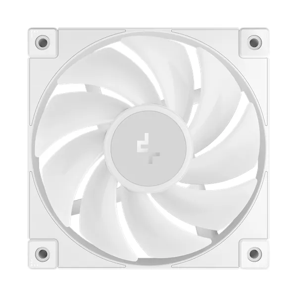 DeepCool Cooler 12cm - FD12 ARGB WH( (3in1) (27,6dB; max. 109,07 m3/h; 3pin csat; hydro bearing, ház hűtésre, PWM, fehé) – 4. kép