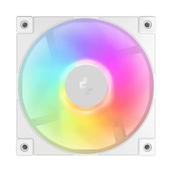 DeepCool Cooler 12cm - FD12 ARGB WH( (3in1) (27,6dB; max. 109,07 m3/h; 3pin csat; hydro bearing, ház hűtésre, PWM, fehé) – 5. kép