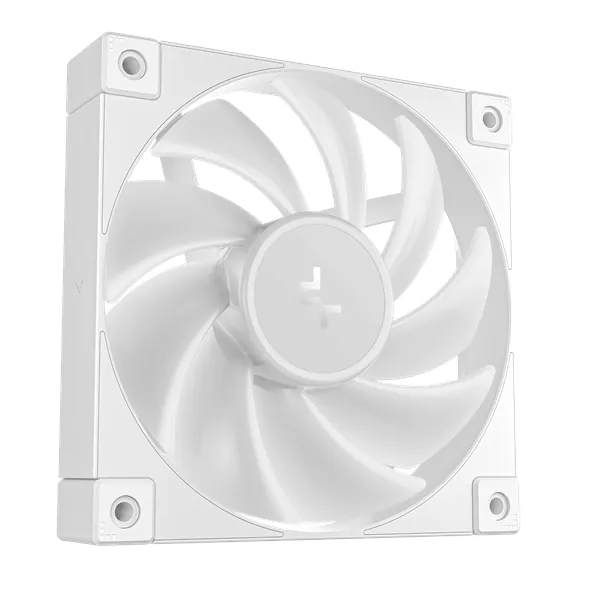 DeepCool Cooler 12cm - FD12 ARGB WH( (3in1) (27,6dB; max. 109,07 m3/h; 3pin csat; hydro bearing, ház hűtésre, PWM, fehé) – 8. kép