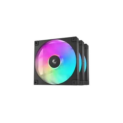 DeepCool Cooler 14cm - FD14 ARGB (3in1) (25,6dB; max. 144,09 m3/h; 3pin csatlakozó; hydro bearing, ház hűtésre, PWM)