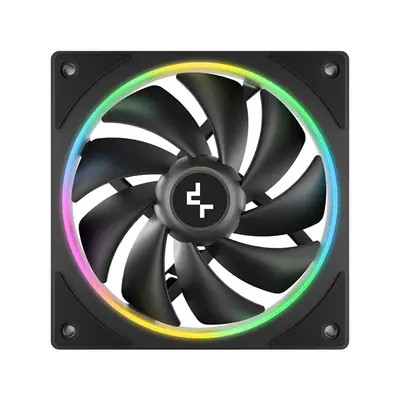 DeepCool Cooler 12cm - FL12 SE (28.67dB; max.86,20 m3/h; 12cm, 3pin csatlakozó; hydro bearing, ház hűtésre, RGB, PWM) – 2. kép