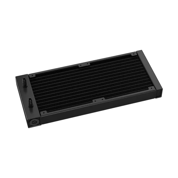 DeepCool CPU Water Cooler - LD240 (max 21dB; max. 122,39 m3/h; 2x12cm, LED kijelző, fekete) – 4. kép