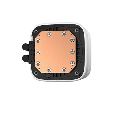 DeepCool CPU Water Cooler - LD360 WH (max 21dB; max. 122,39 m3/h; 3x12cm, LED kijelző, fehér) – 2. kép