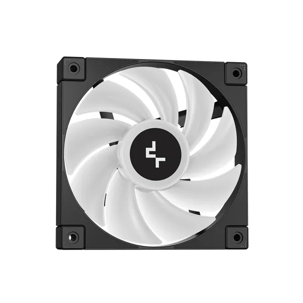 DeepCool CPU Water Cooler - LD360 (max 21dB; max. 122,39 m3/h; 3x12cm, LED kijelző, fekete) – 3. kép