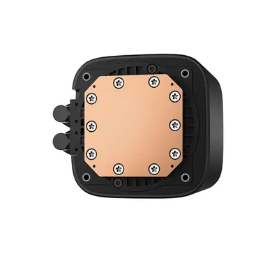 DeepCool CPU Water Cooler - LE240 V2 (max 31,6dB; max. 128,93 m3/h; 2x12cm, A-RGB LED) – 2. kép