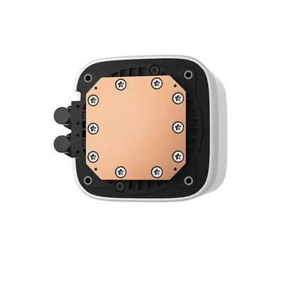 DeepCool CPU Water Cooler - LE360 WH V2 (max 31,6dB; max. 128,93 m3/h; 3x12cm, A-RGB LED, fehér) – 2. kép