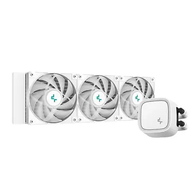 DeepCool CPU Water Cooler - LE720 WH (max 17,8dB; max. 145,86 m3/h; 3x12cm, A-RGB LED, fehér) – 2. kép