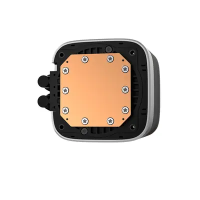 DeepCool CPU Water Cooler - LP360 (max 21dB; max. 122,39 m3/h; 3x12cm, LED kijelző, fekete) – 2. kép