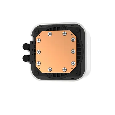 DeepCool CPU Water Cooler - LQ360 WH (max 21dB; max. 122,39 m3/h; 3x12cm, LED kijelző, fehér) – 2. kép