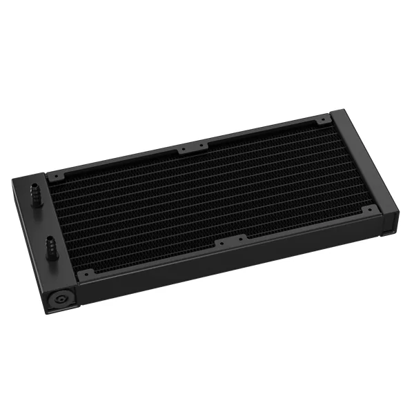 DeepCool CPU Water Cooler - LS520S Zero Dark (max 19dB; max. 145,86 m3/h; 2x12cm, A-RGB LED) – 4. kép