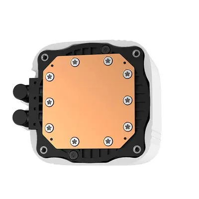 DeepCool CPU Water Cooler - LS520 SE WH (max 19dB; max. 103,38 m3/h; 2x12cm, A-RGB LED, fehér) – 2. kép