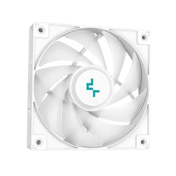 DeepCool CPU Water Cooler - LS520 SE WH (max 19dB; max. 103,38 m3/h; 2x12cm, A-RGB LED, fehér) – 3. kép