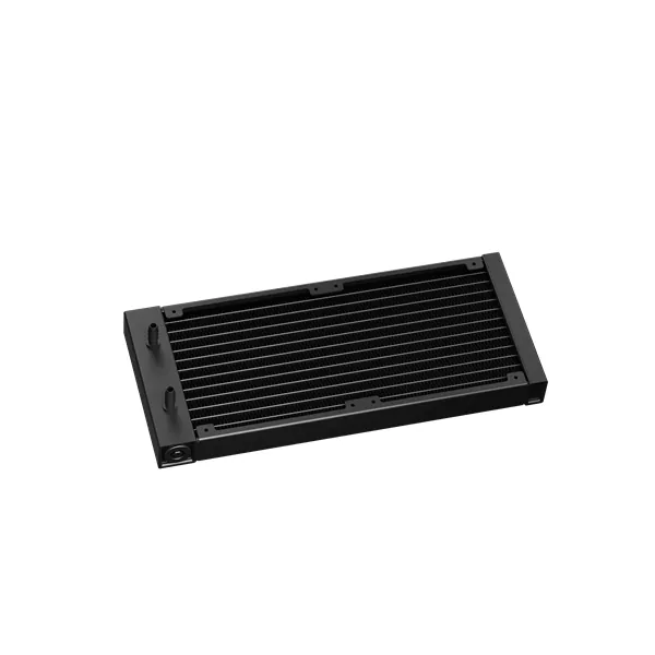 DeepCool CPU Water Cooler - MYSTIQUE 240 (max 21dB; max. 123,09 m3/h; 2x12cm, LED kijelző, fekete) – 4. kép