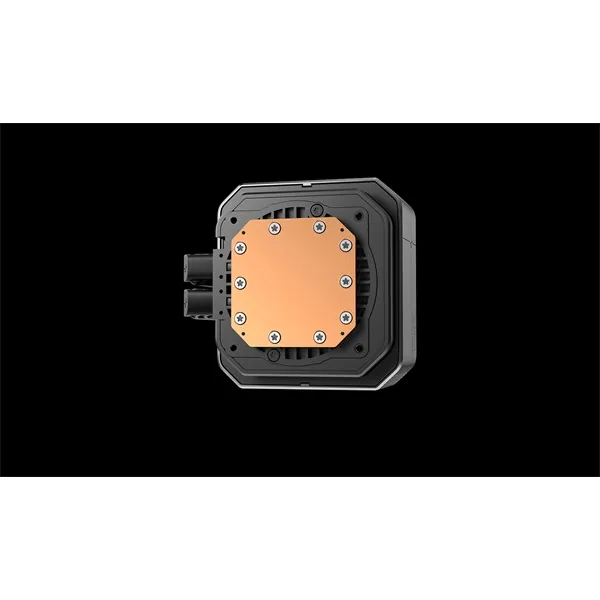 DeepCool CPU Water Cooler - SPARTACUS 360 (32,23dBmax;. 135,73 m3/h; 3x12cm, LED kijelző, fekete) – 2. kép
