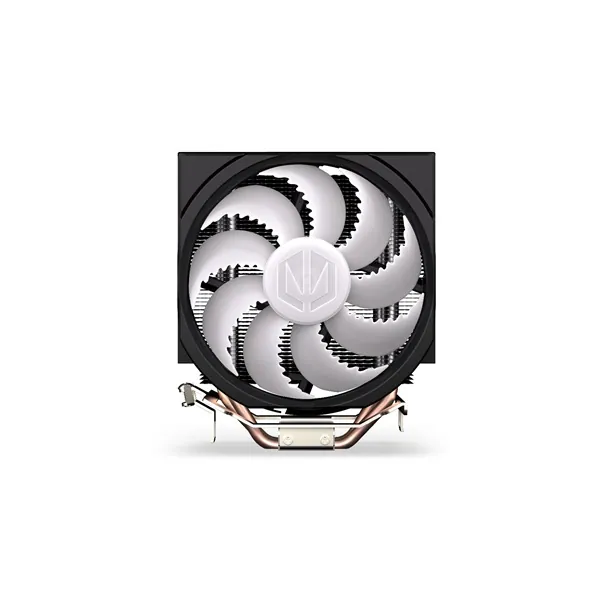 Endorfy CPU Cooler - Spartan 5 ARGB (12 cm, 4 pin, 2x heatpipe, PWM, TDP 160W, fekete) – 2. kép