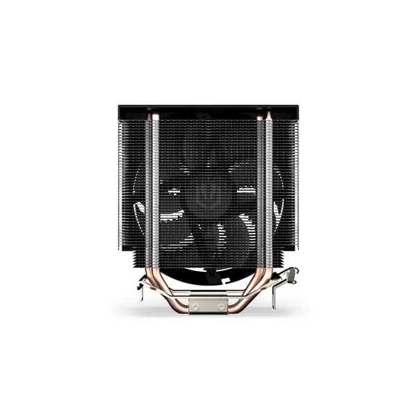 Endorfy CPU Cooler - Spartan 5 ARGB (12 cm, 4 pin, 2x heatpipe, PWM, TDP 160W, fekete) – 3. kép