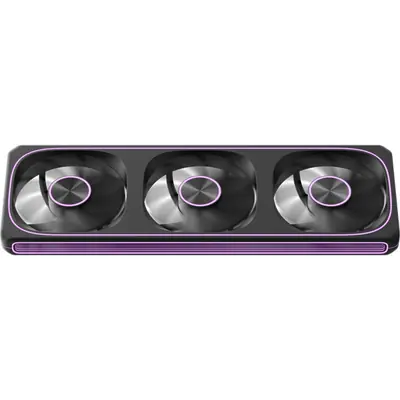 Formula Cooler 12cm -  3db Air Fusion 3 BK (37,93dB,max.39,64 CFM, PWM4-Pin+ARGB3-Pin, hydro bearing, ház hűtésre, ARGB)