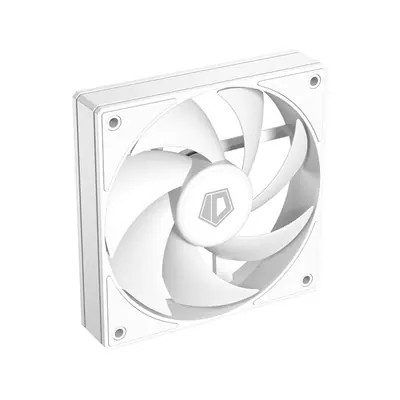 ID-Cooling Cooler 12cm - AF-125-W TRIO (29,85dB, max. 132,94 m3/h, 4pin, PWM, 3 x12cm, ARGB LED, fehér) – 2. kép