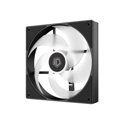 ID-Cooling Cooler 14cm -AS-140-ARGB-K (24,9dB, max. 122,66 m3/h, 4pin, PWM, 14cm, ARGB, fekete) – 2. kép