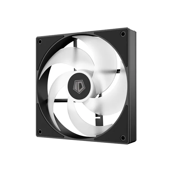 ID-Cooling Cooler 14cm -AS-140-ARGB-K (24,9dB, max. 122,66 m3/h, 4pin, PWM, 14cm, ARGB, fekete) – 2. kép