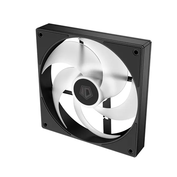 ID-Cooling Cooler 14cm -AS-140-ARGB-K (24,9dB, max. 122,66 m3/h, 4pin, PWM, 14cm, ARGB, fekete) – 3. kép