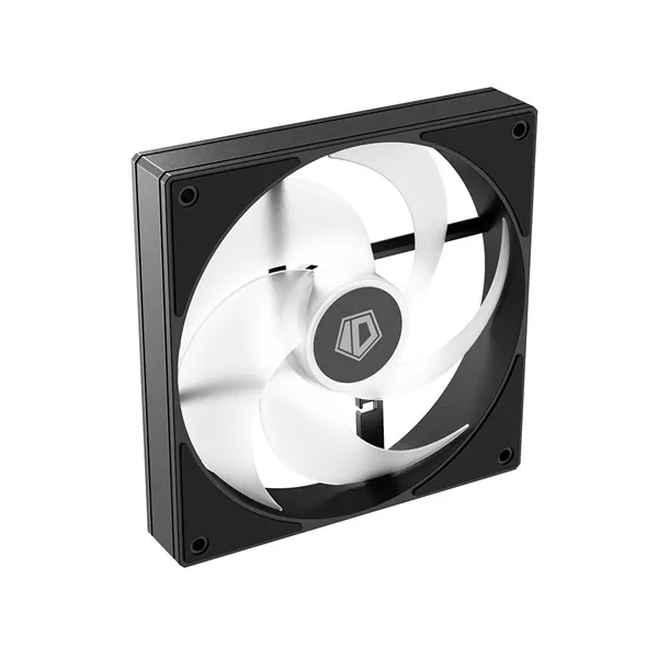 ID-Cooling Cooler 14cm -AS-140-ARGB-K (24,9dB, max. 122,66 m3/h, 4pin, PWM, 14cm, ARGB, fekete) – 4. kép