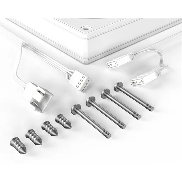 ID-Cooling Cooler 14cm - AS-140-ARGB-W (24,9dB, max. 122,66 m3/h, 4pin, PWM, 14cm, ARGB, fehér) – 6. kép