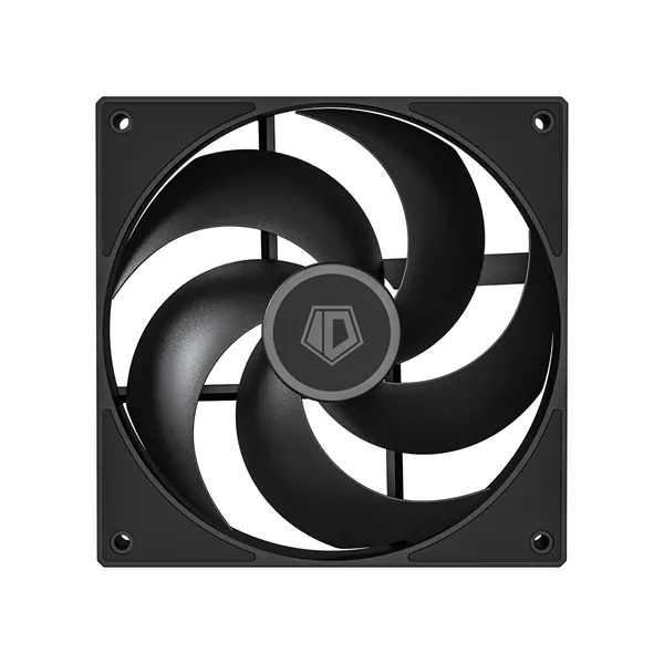 ID-Cooling Cooler 14cm - AS-140-K (24,9dB, max. 122,66 m3/h, 4pin, PWM, 14cm, fekete) – 2. kép