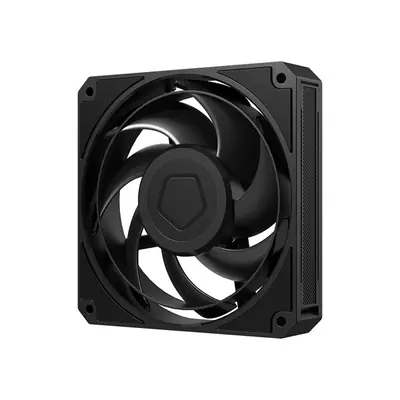 ID-Cooling Cooler 12cm - AT-120-K (36,5dB, max.141,01 m3/h, 4pin, PWM, 12cm, fekete) – 2. kép