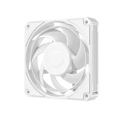 ID-Cooling Cooler 12cm - AT-120-W (36,5dB, max.141,01 m3/h, 4pin, PWM, 12cm, fehér) – 2. kép
