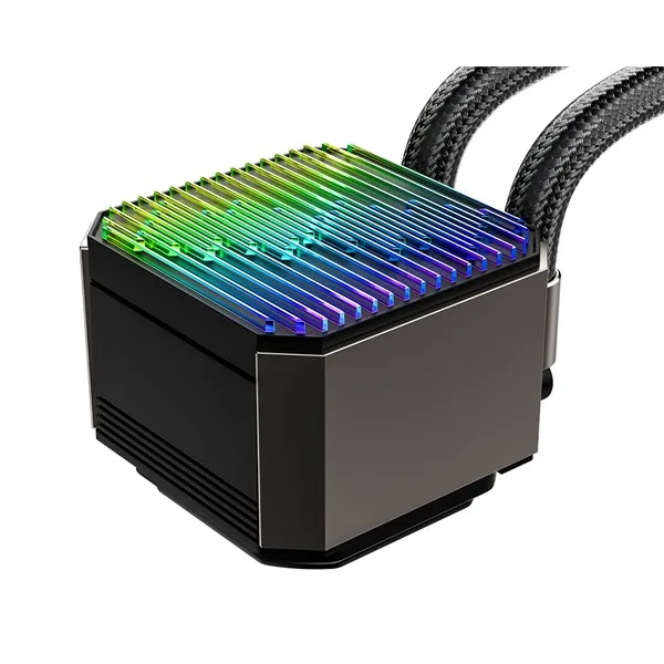 ID-Cooling CPU Water Cooler - DX240 MAX (35.2dB; max. 144,41 m3/h; 2x12cm, fekete) – 8. kép