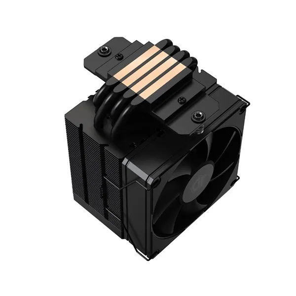 ID-Cooling CPU Cooler - FROZN A400 BLACK (25,8dB; max. 77,81 m3/h; 4pin csatlakozó, 4 db heatpipe, 9cm, PWM) – 5. kép