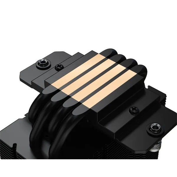 ID-Cooling CPU Cooler - FROZN A400 BLACK (25,8dB; max. 77,81 m3/h; 4pin csatlakozó, 4 db heatpipe, 9cm, PWM) – 6. kép