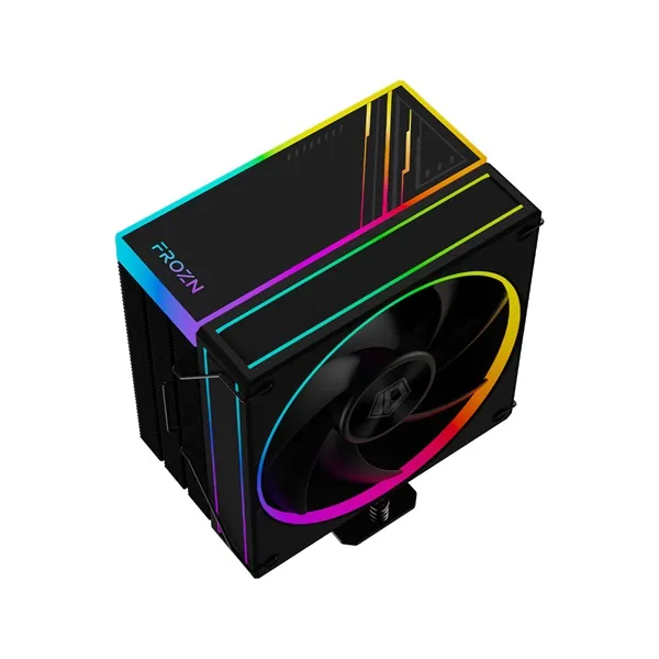 ID-Cooling CPU Cooler - FROZN A410 ARGB (29.9dB; max. 132,54 m3/h; 4pin, 4 db heatpipe, 12cm, A-RGB, PWM) – 4. kép