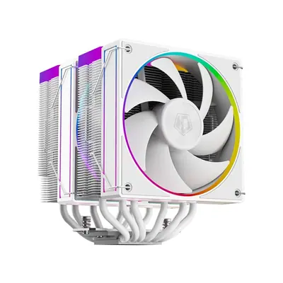 ID-Cooling CPU Cooler - FROZN A620 ARGB WHITE (29,9dB; max 132,52 m3/h; 4Pin csatlakozó, 6 db heatpipe, 2x12cm, PWM) – 2. kép