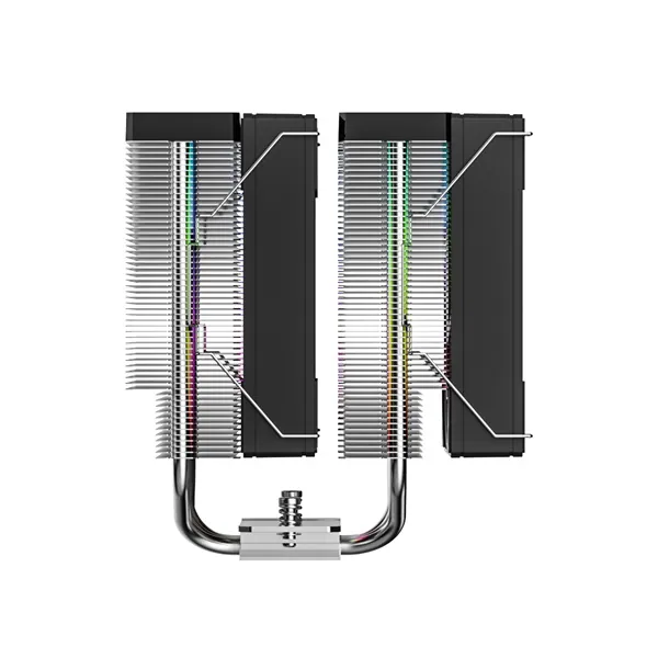 ID-Cooling CPU Cooler - FROZN A620 PRO SE ARGB (27,2dB; max 98,54 m3/h; 4Pin csatlakozó, 6 db heatpipe, 2x12cm, PWM) – 5. kép