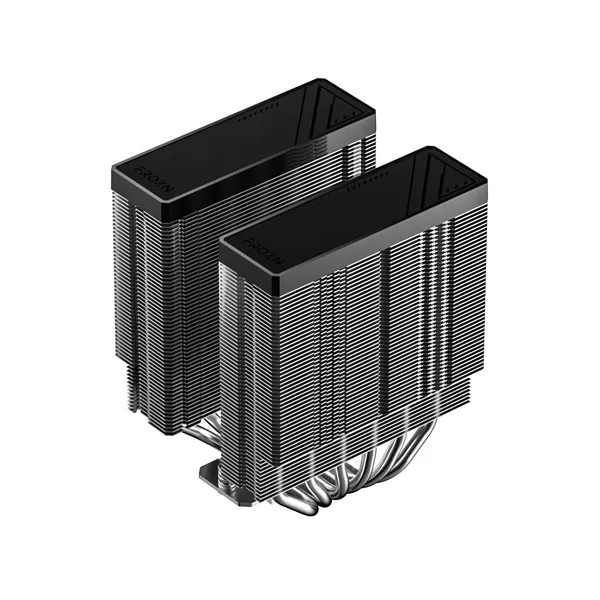 ID-Cooling CPU Cooler - FROZN A620 PRO SE ARGB (27,2dB; max 98,54 m3/h; 4Pin csatlakozó, 6 db heatpipe, 2x12cm, PWM) – 6. kép