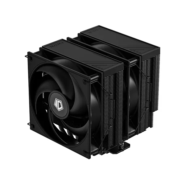 ID-Cooling CPU Cooler - FROZN A620 PRO XE BLACK (27,2dB; max 98,54 m3/h; 4Pin csatlakozó, 6 db heatpipe, 2x12cm) – 2. kép