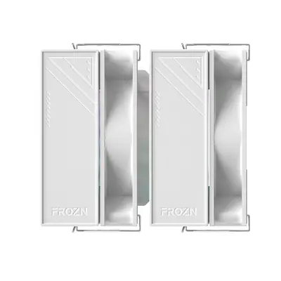ID-Cooling CPU Cooler - FROZN A620 PRO XE ARGB SNOW (27,2dB; max 98,54 m3/h; 4Pin csatlakozó, 6 db heatpipe, 2x12cm) – 2. kép