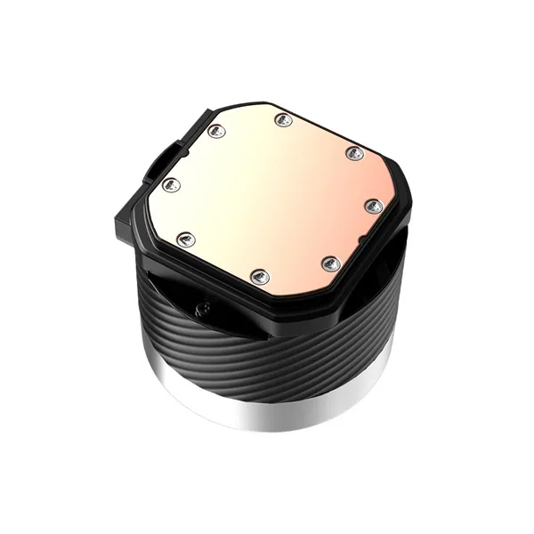 ID-Cooling CPU Water Cooler - FX240 INF (27.2dB; max. 98,54 m3/h; 2x12cm, A-RGB, fekete) – 6. kép
