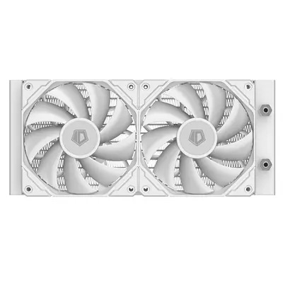 ID-Cooling CPU Water Cooler - FX240 PRO WHITE (25dB; max. 140,16 m3/h; 2x12cm, fehér) – 2. kép