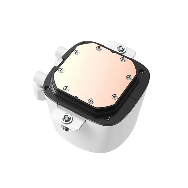 ID-Cooling CPU Water Cooler - FX240 TD WHITE (25dB; max. 98,54 m3/h; 2x12cm, A-RGB LED, fehér) – 5. kép