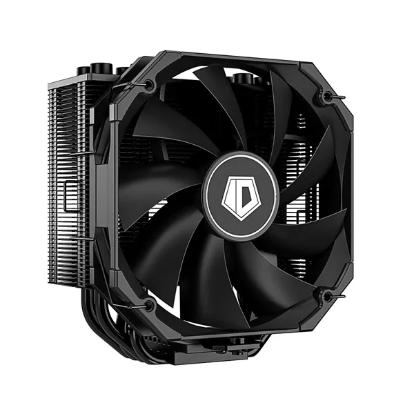 ID-Cooling CPU Cooler - SE-224-XTS MINI BLACK (31,5dB; max. 118,59 m3/h; 4pin csatlakozó, 4 db heatpipe, 12cm, PWM) – 2. kép