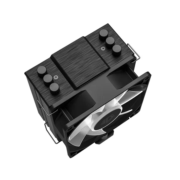 ID-Cooling CPU Cooler - SE-903-XT FRGB (25,8dB; max. 77,81 m3/h, 4pin csatlakozó, 3 db heatpipe, 9cm, PWM, FRGB) – 4. kép