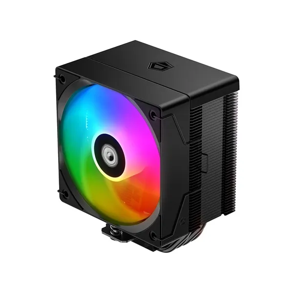 ID-Cooling CPU Cooler - SE-904-XT ARGB BLACK (29,1dB; max. 80,02 m3/h, 4pin csatlakozó, 3 db heatpipe, 9cm, PWM) – 2. kép