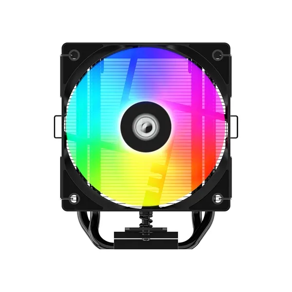 ID-Cooling CPU Cooler - SE-904-XT ARGB BLACK (29,1dB; max. 80,02 m3/h, 4pin csatlakozó, 3 db heatpipe, 9cm, PWM) – 3. kép