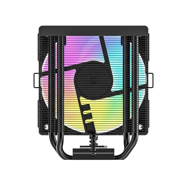 ID-Cooling CPU Cooler - SE-904-XT ARGB BLACK (29,1dB; max. 80,02 m3/h, 4pin csatlakozó, 3 db heatpipe, 9cm, PWM) – 4. kép