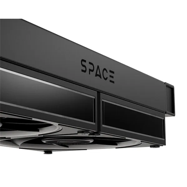 ID-Cooling CPU Water Cooler - Space SL240 (13.8-30.5dB; max. 132,52 m3/h; 2x12cm, A-RGB LED, fekete) – 5. kép